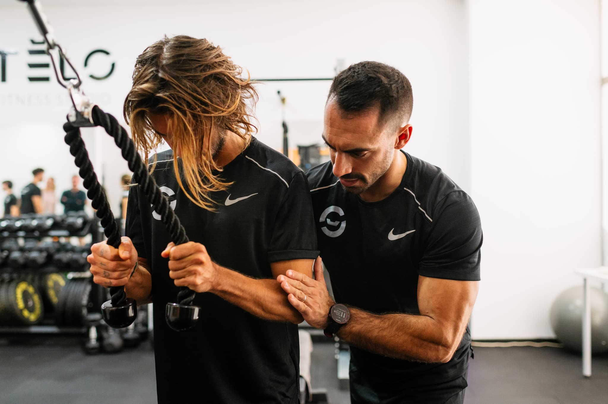 Fabio Torres correcting technique